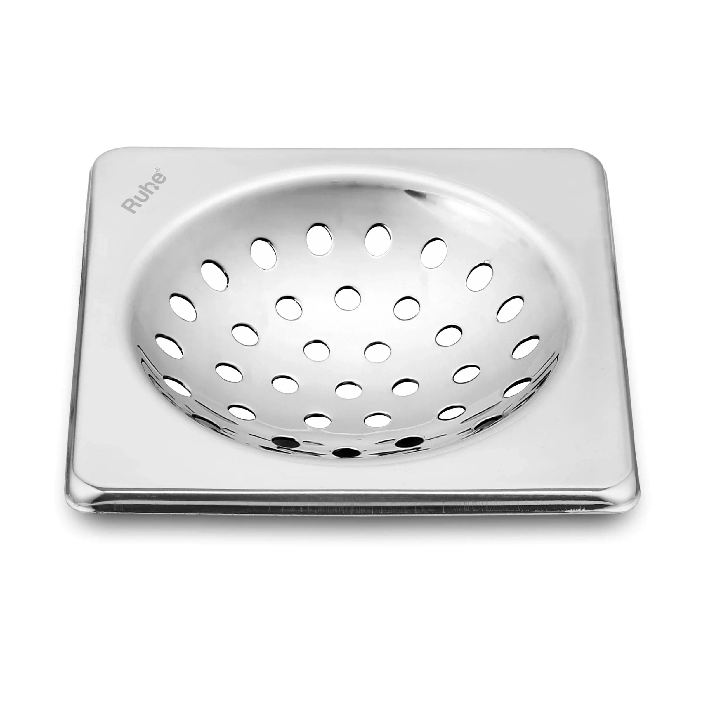One Square with Collar Floor Drain (4 x 4 inches) (Pack of 2) - by Om Sri Balaji