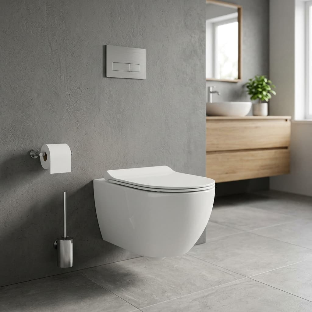Risa Wall Hung Western Commode