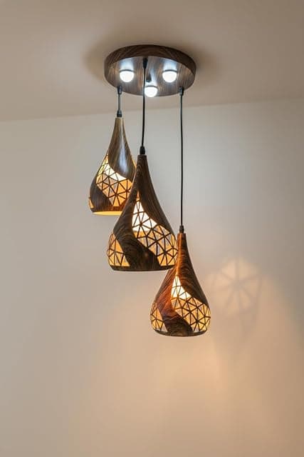 3-Light Cluster Pendant Light for Kitchen Island