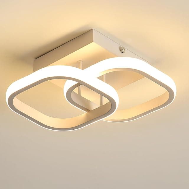 PANCA Modern Ceiling LED Light with Remote Control Color ...
