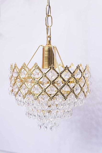 Mahganya Decorative Crystal Chandelier for Home Decoratio...