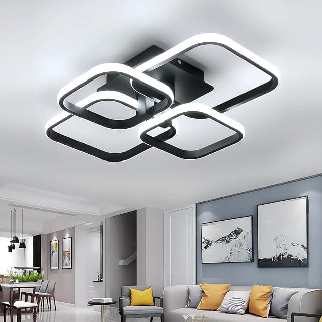 ELEPHANTBOAT® LED Ceiling Light with Remote Control, 58x4...