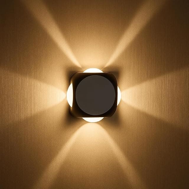 Desidiya® LED Outdoor UP Down Wall Light (Pack of 1) IP-6...