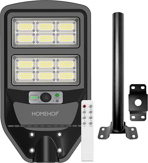 Homehop Solar Light Outdoor Home Garden 120W Wireless LED...