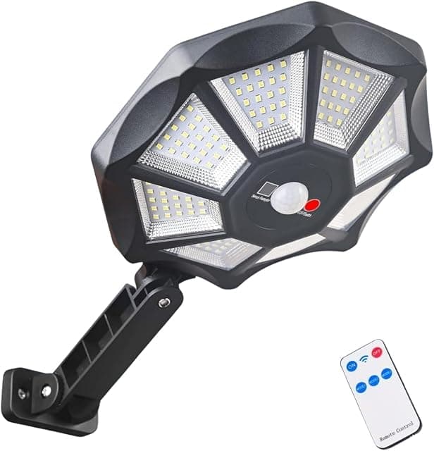 SHOPOGENIX Solar Powered Street Light Outdoor | Ultra Bri...