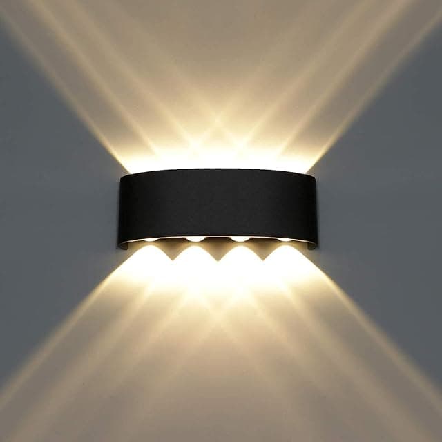 FILLISKA Aluminium LED Indoor/Outdoor Up Down Wall Light ...