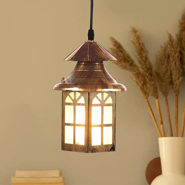 SINOMAN Metal Antique Hanging Lights for Living Room/Pend...