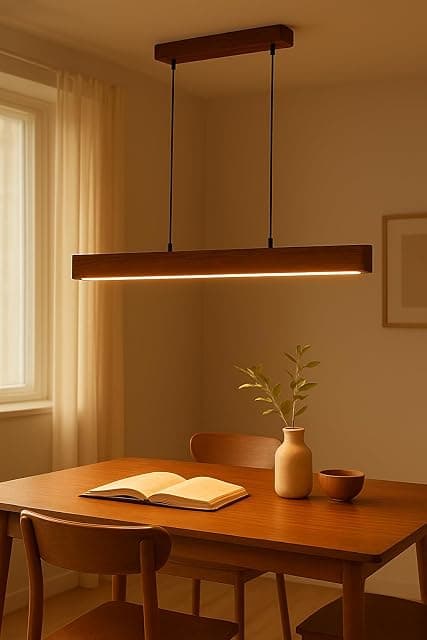 Green House Handmade Sheesham Wood Hanging Pendant Ceilin...