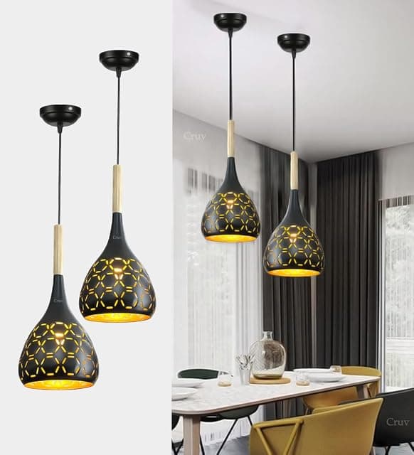 Cruv Aluminum Hanging Lights, Pendant Lamps, Hanging Lamp...
