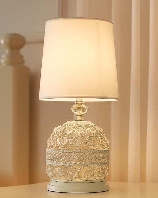 Homesake® Modern Small Crystal Table Lamp, Contemporary B...