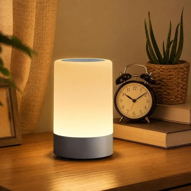 One94Store Touch Control LED Table Lamp – USB Rechargeabl...
