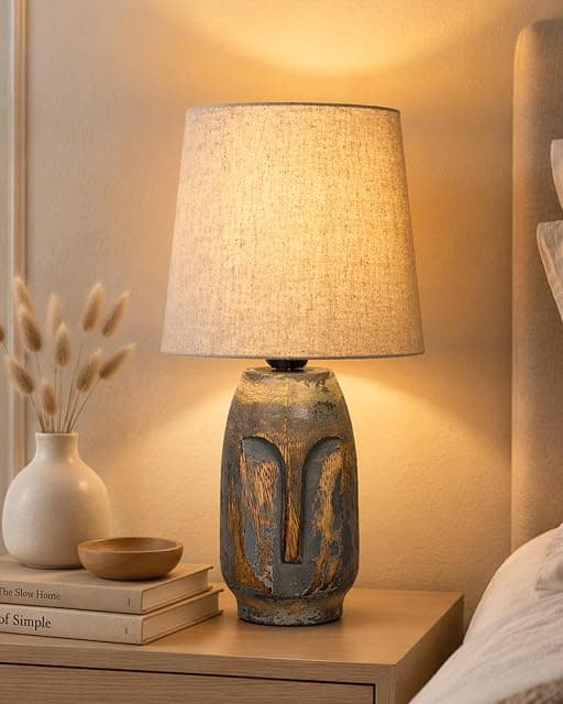 Homesake® Small Incandescent Table Lamp for Bedroom Livin...