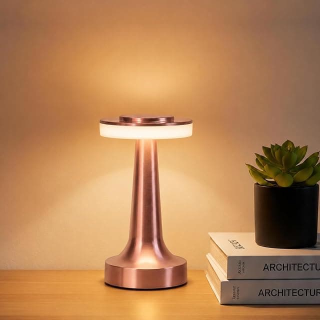 One94Store Table Lamp Type-C Charging 1500mAh Battery,3 C...