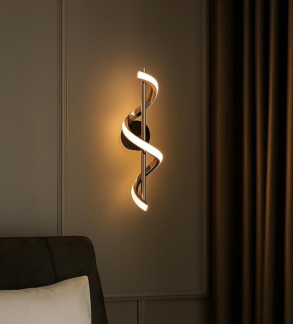 FILLISKA Luxurious LED Wall Lamp for Home with Adjustable...