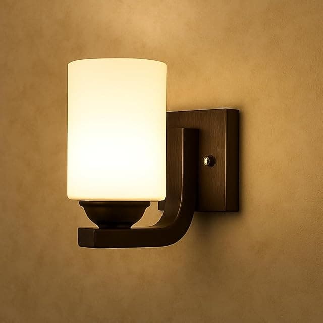 Mahganya Wood Black Up & Down Wall Light for Living Room,...