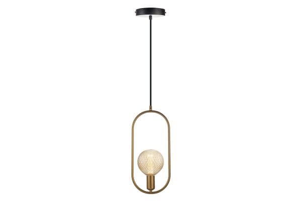 Illumina Pendant 1LS E27 Matt Gold