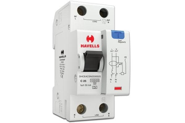 RCBO 'A' Type SPN 2M