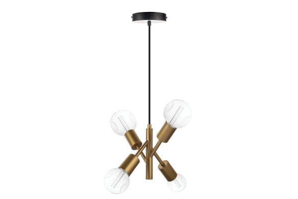 Omni Pendant 3LS E27 Matt GLD